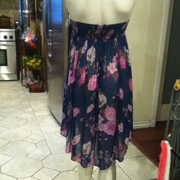 Free people hi low strapless top - Picture 3 of 4